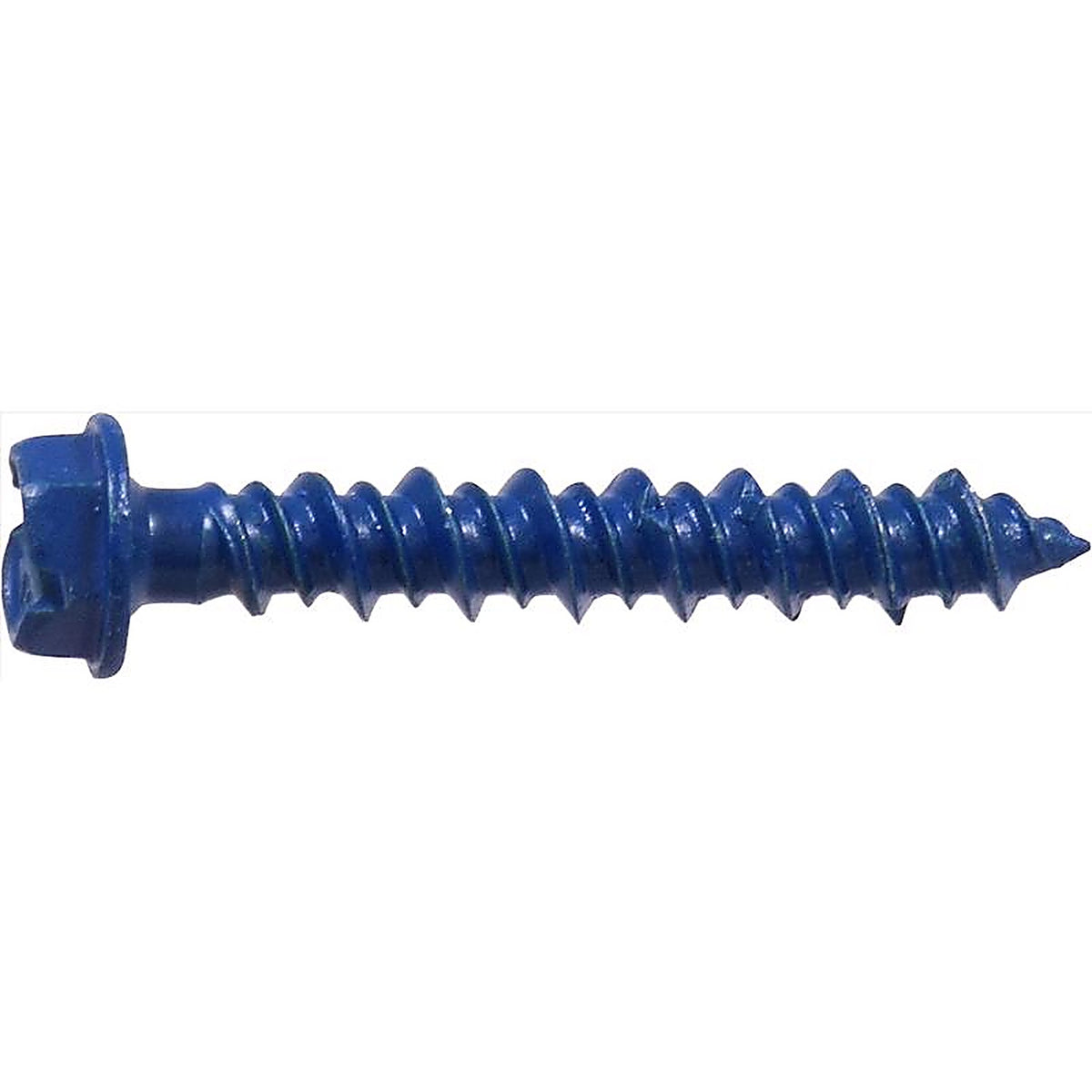 Hillman 375286 Tapper Steel Hex Head Concrete Screw Anchor 100/Pack