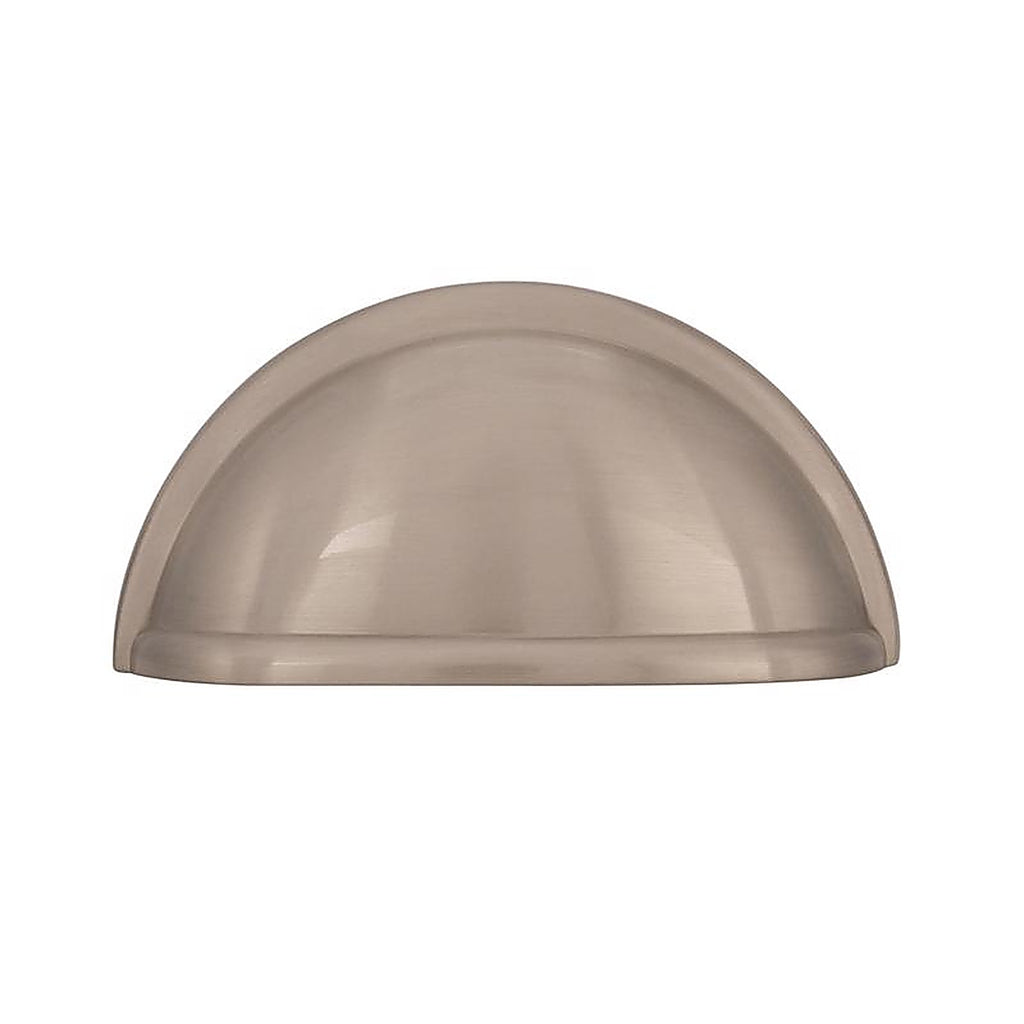 Amerock - BP53010G10 - Traditional Cup Cabinet Cup Pull 3 In. Satin Nickel Silver 1 Pack