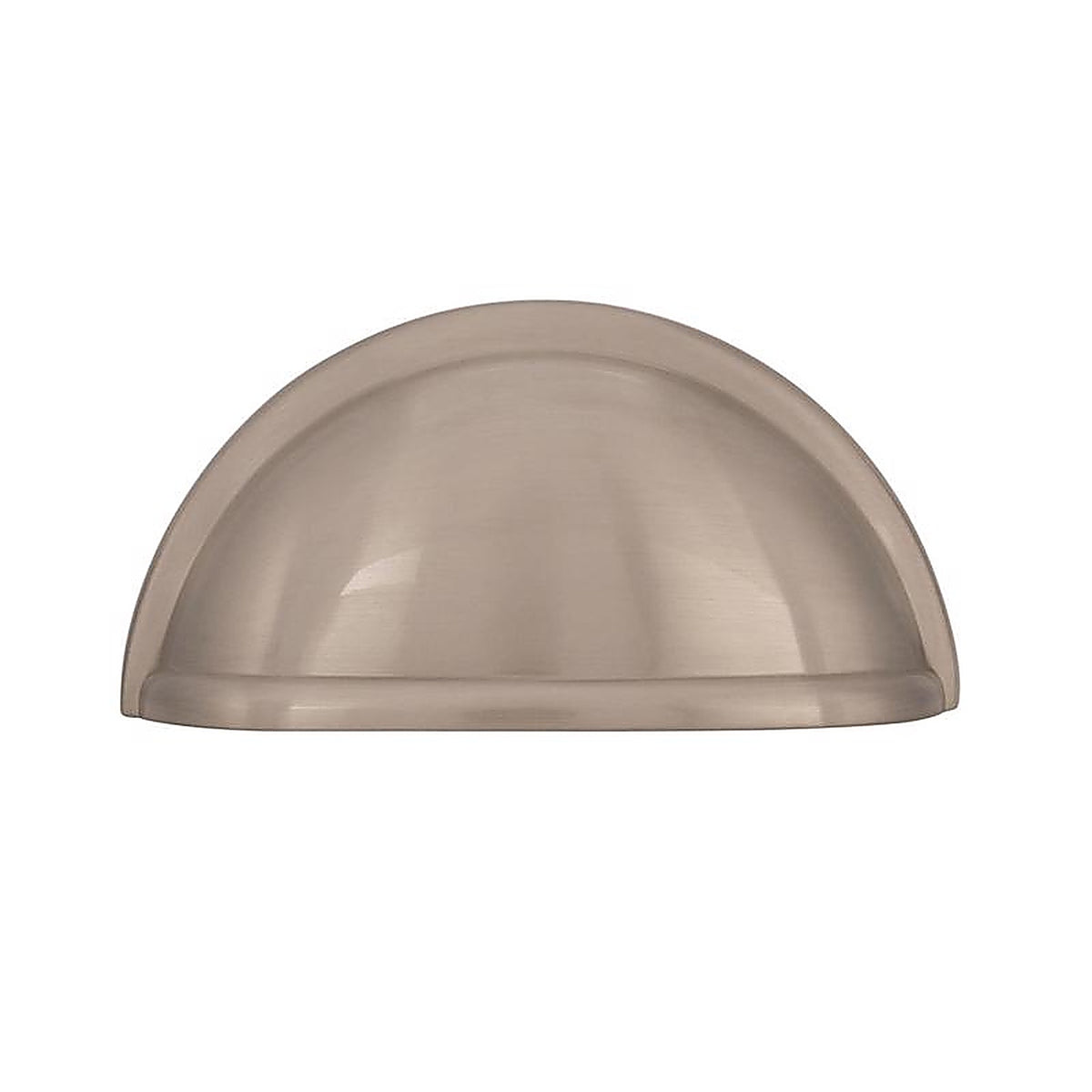 Amerock - BP53010G10 - Traditional Cup Cabinet Cup Pull 3 In. Satin Nickel Silver 1 Pack