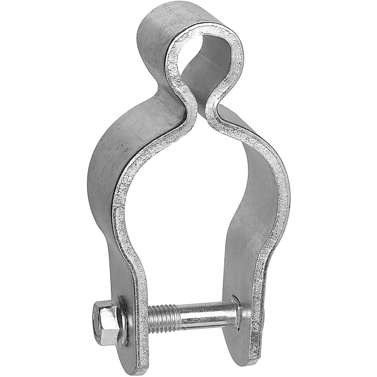 National Hardware - N275-495 - 2 In. L Zinc-Plated Silver Steel Pipe Hinge 1 Pack