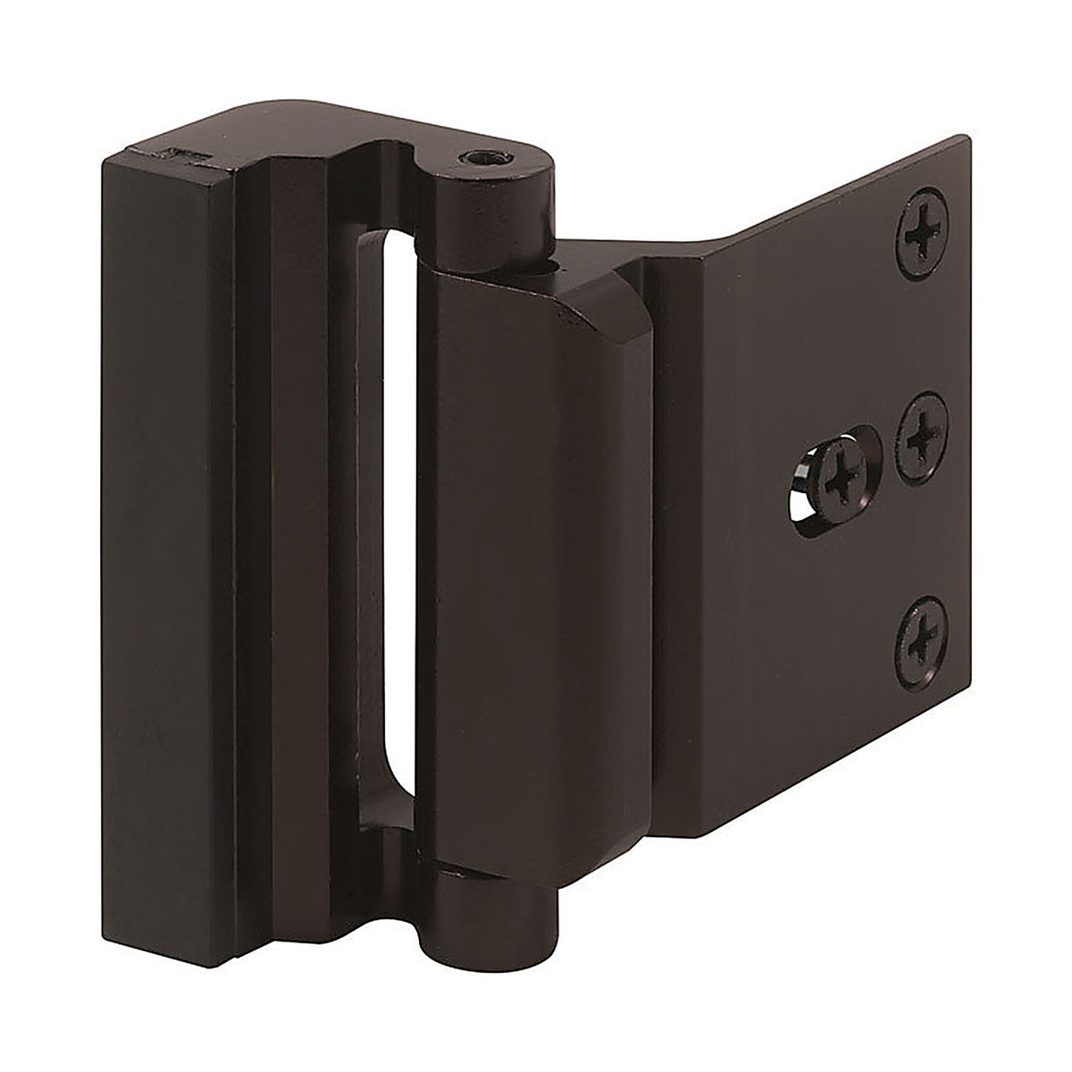 Prime-Line U11126 Oil Rubbed Bronze Bronze Aluminum Entry Door Blocker 1/Pack