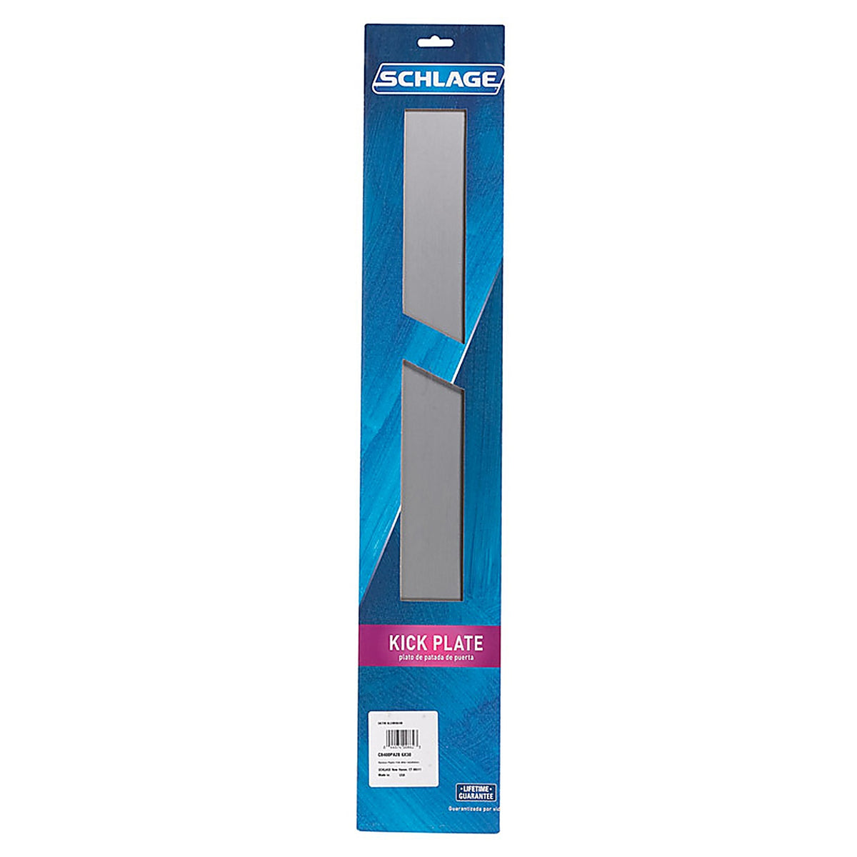H.B. Ives - C8400-PA28 6X30 - 6 In. H X 30 In. L Aluminum Kickplate