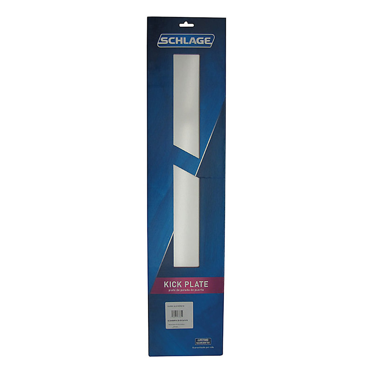 Schlage - SC8400PA28 8X34 - 8 in. H X 34 in. L Anodized Aluminum Kickplate