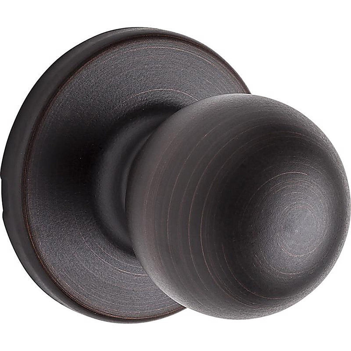 Kwikset 92001-510 Polo Venetian Bronze Metal Passage Door Knob 3 Right or Left Handed
