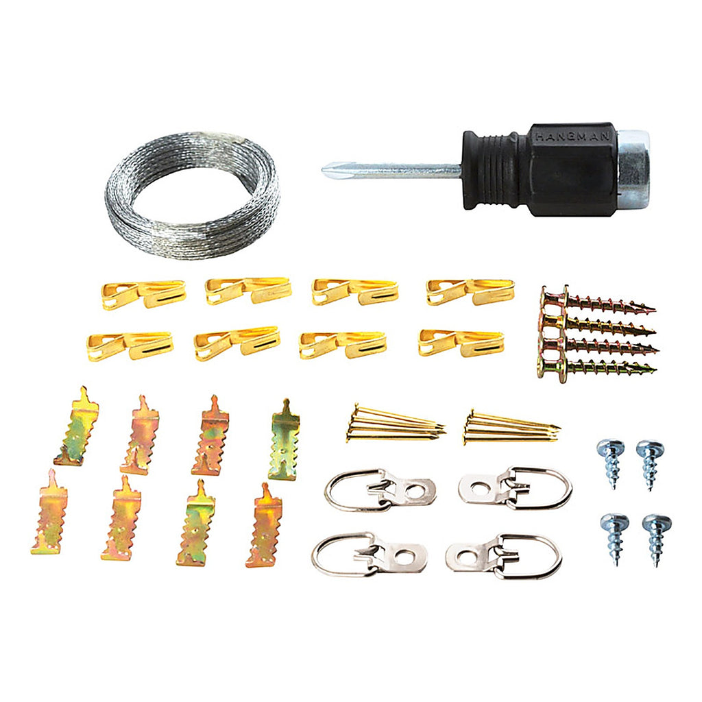 Hangman BHK-W Hanger 100 lb. Picture Hanging Kit 45/pc.