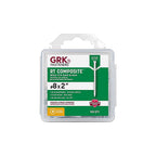 GRK Fasteners 17628 RT Composite No. 8 x 2 in. L Star Coated Screws 100/Pack