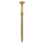 GRK Fasteners 12223 RSS No. 20 x 3-1/2 in. L Star Round Head Construction Screws 100/Pack