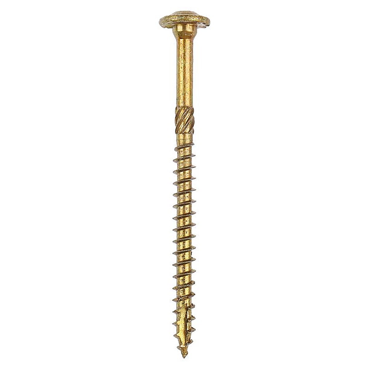 GRK Fasteners 12217 RSS No. 20 x 2-1/2 in. L Star Round Head Construction Screws 100/Pack