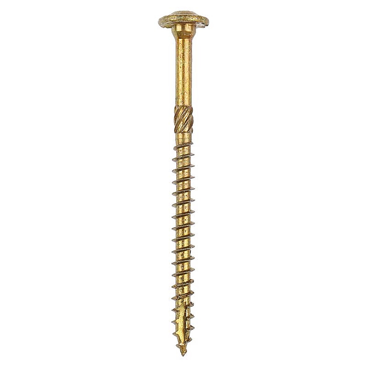 GRK Fasteners 14225 No. 20 x 4 in. L Star Round Head Rugged Structural Screws 25/Pack