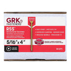GRK Fasteners 96005 No. 20 x 4 in. L Star Round Head Structural Screws 50/Pack