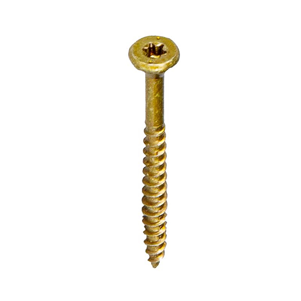 GRK Fasteners 1075 R4 No. 8 x 1-3/4 in. L Star Coated Multi-Purpose Screws 925/Pack