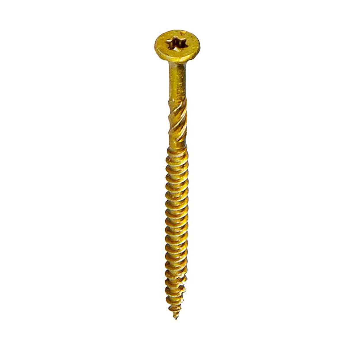 GRK Fasteners 2075 R4 No. 8 x 1-3/4 in. L Star Coated Multi-Purpose Screws 100/Pack