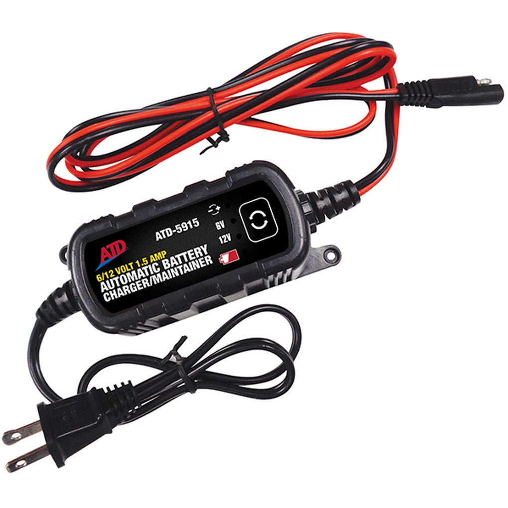 ATD 5915 6V/12V Automatic Battery Charger/Maintainer