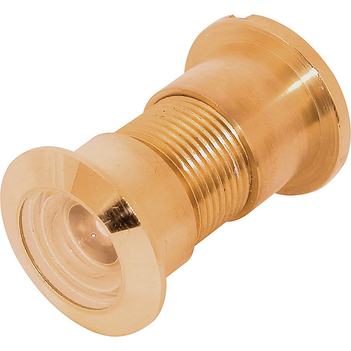 Prime-Line U9896 0.93 in. Dia. 130 deg. Polished Brass Brass Door Viewer