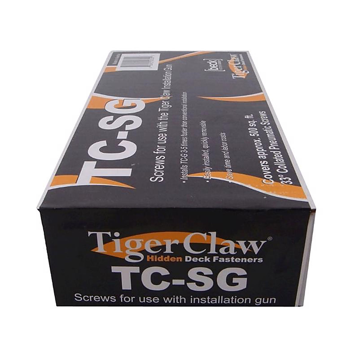 Tigerclaw - F-5906-GNSC - 1-1/2 In. L Angled Strip Black Oxide Scrail Fasteners 930 Pack