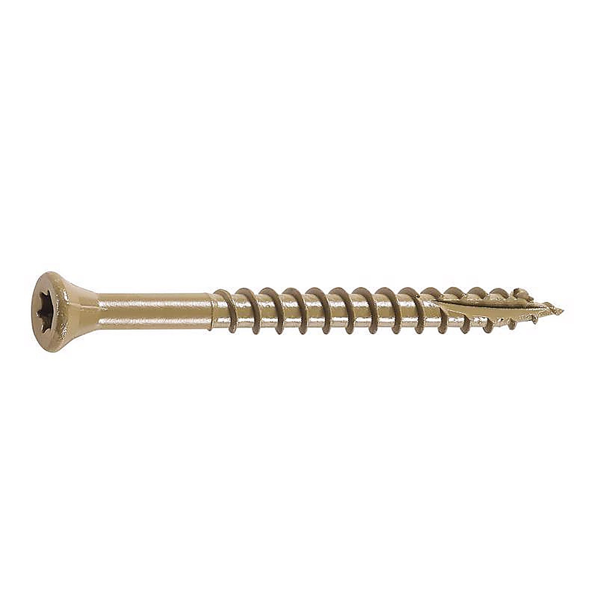 Fastenmaster - FMGD002-75 - Guarddog No. 10 X 2 In. L Gold Phillips/Square Bugle Head Deck Screws 75 Pack