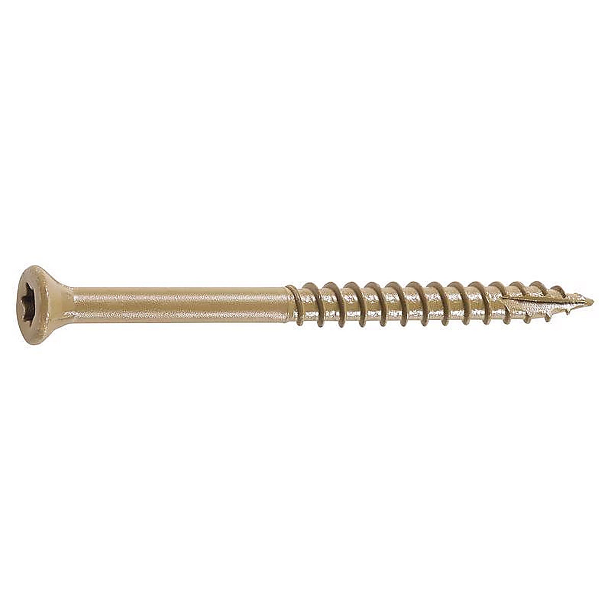 Fastenmaster - FMGD212-1750 - Guarddog No. 10 X 2-1/2 In. L Gold Torx Ttap Bugle Head Deck Screws 1750 Pack