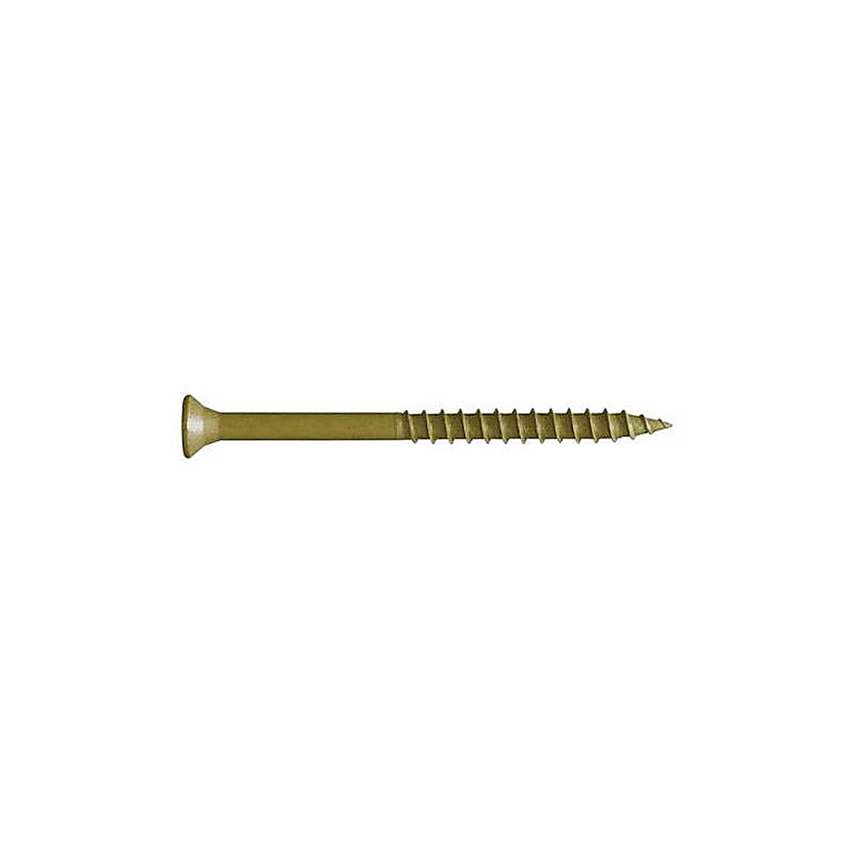 Fastenmaster - FMGD158-350 - Guarddog No. 10 X 1-5/8 In. L Gold Phillips/Square Bugle Head Deck Screws 350 Pack