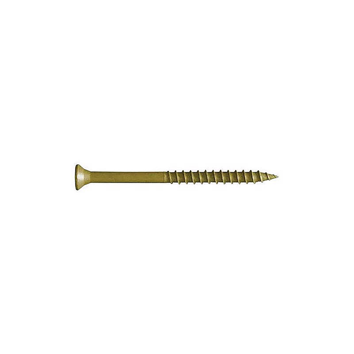 Fastenmaster - FMGD312-75 - Guarddog No. 10 X 3-1/2 In. L Gold Phillips/Square Bugle Head Deck Screws 75 Pack