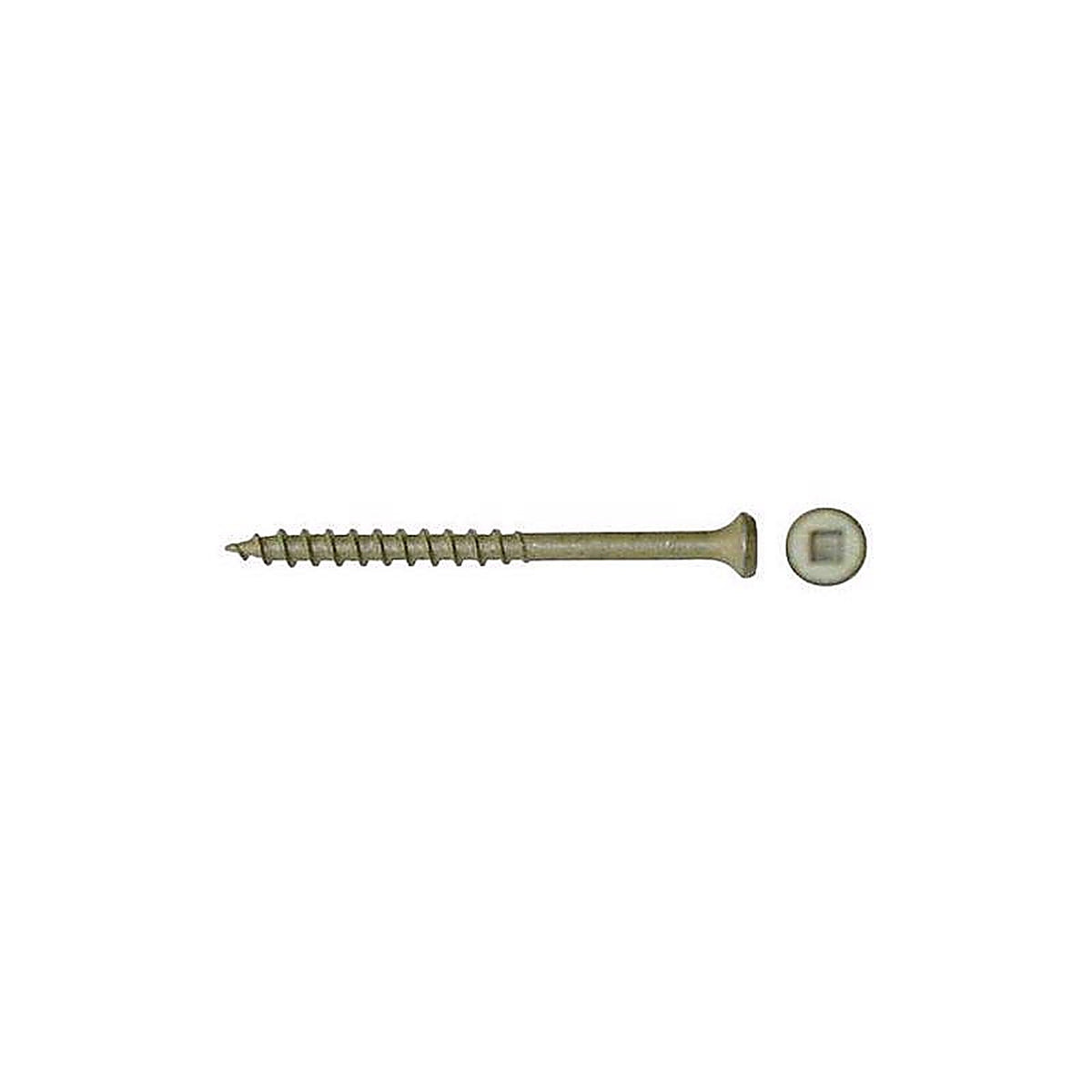 Fastenmaster - FMGD158-75 - Guarddog No. 10 X 1-5/8 In. L Gold Phillips/Square Bugle Head Deck Screws 75 Pack