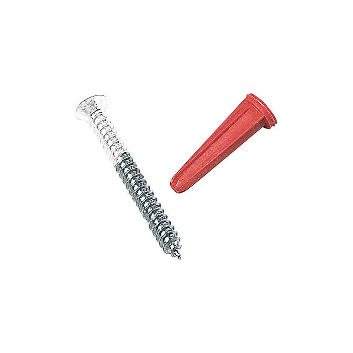 Knape & Vogt - 80-88DP WH - White Steel Regular Duty Shelf Anchor 16 Ga. 1-1/2 In. L