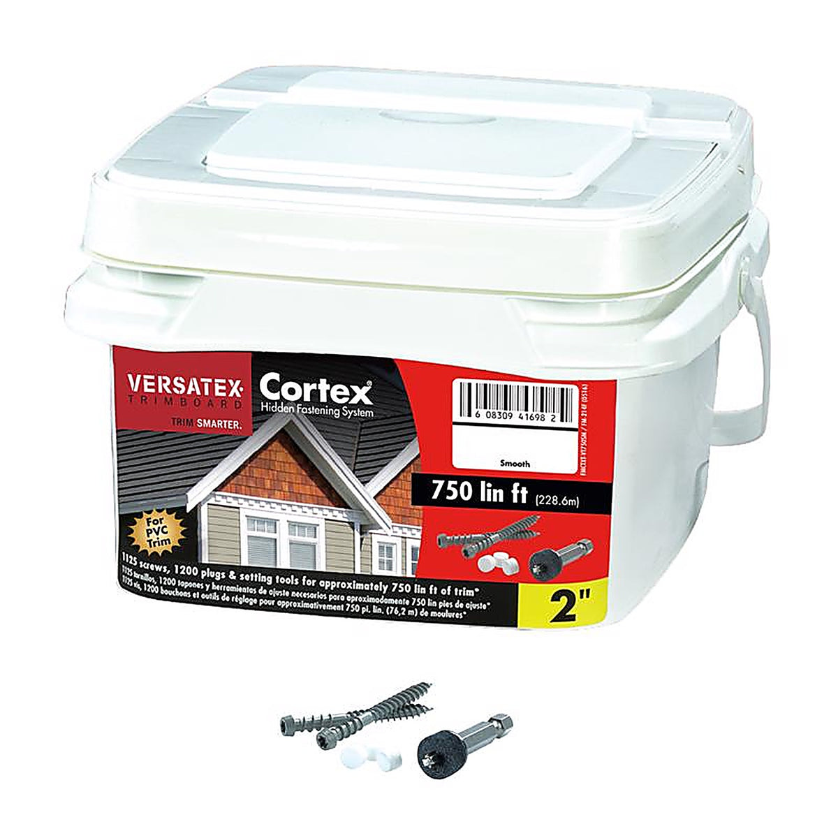 FastenMaster FMCTXT-VT750SM Cortex Torx Ttap Star Head Deck Screws and Plugs Kit 1 pk