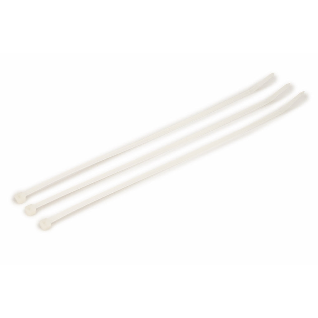 3M 59302 Standard Cable Tie CT11NT50-C, Natural, Nylon, 50 lbs. tensile strength, 0.18 inch x 11.10 inch, 100 per bag, 59302