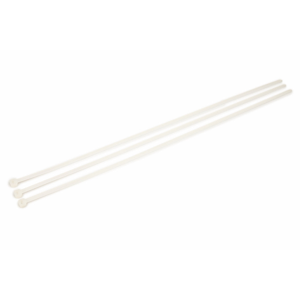 3M 59307 Standard Cable Tie CT15NT50-C, Natural, Nylon, 50 lbs. tensile strength, 0.18 inch x 14.60 inch, 100 per bag, 59307