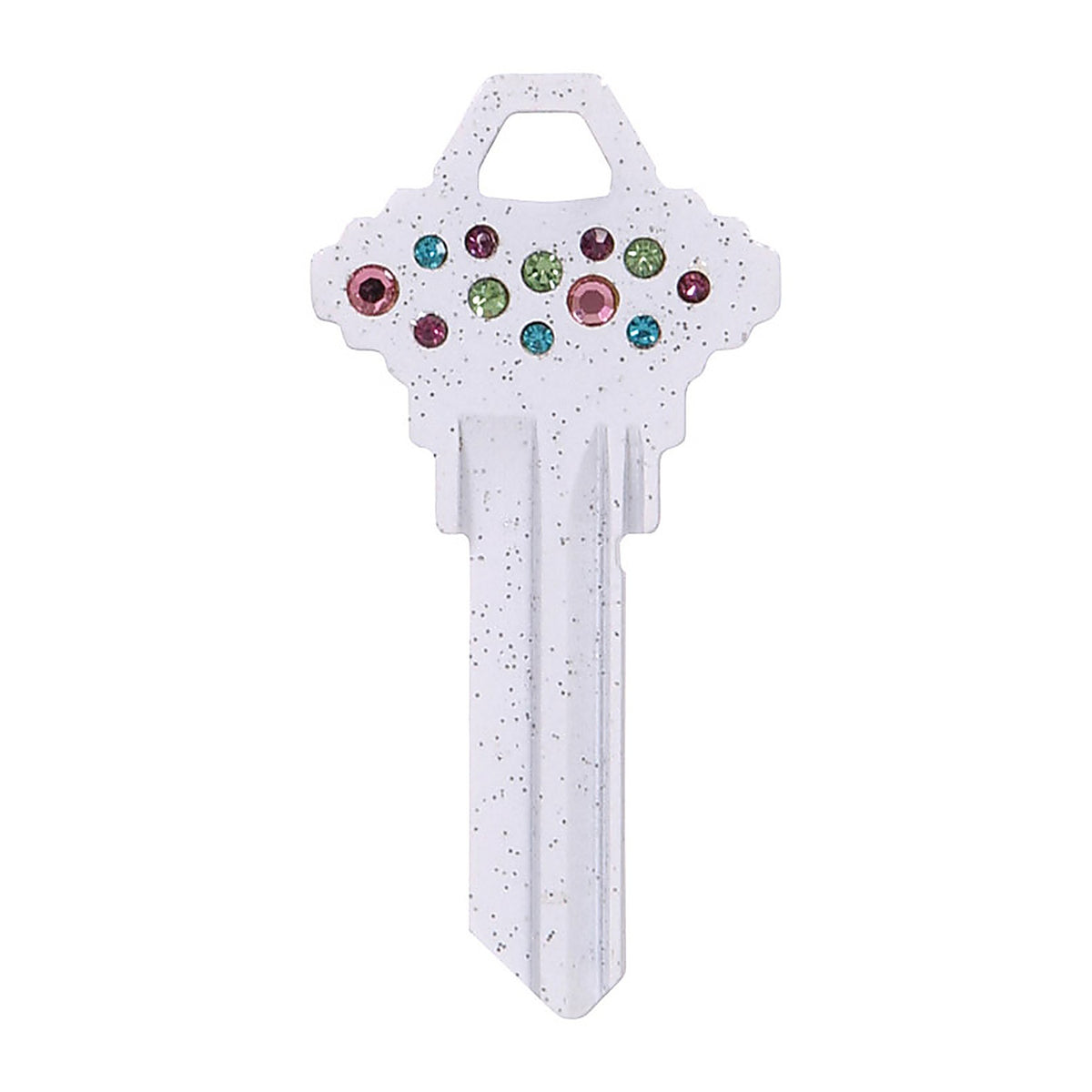 Hillman 87045 DIVA Confetti House/Office Universal Key Blank Single sided