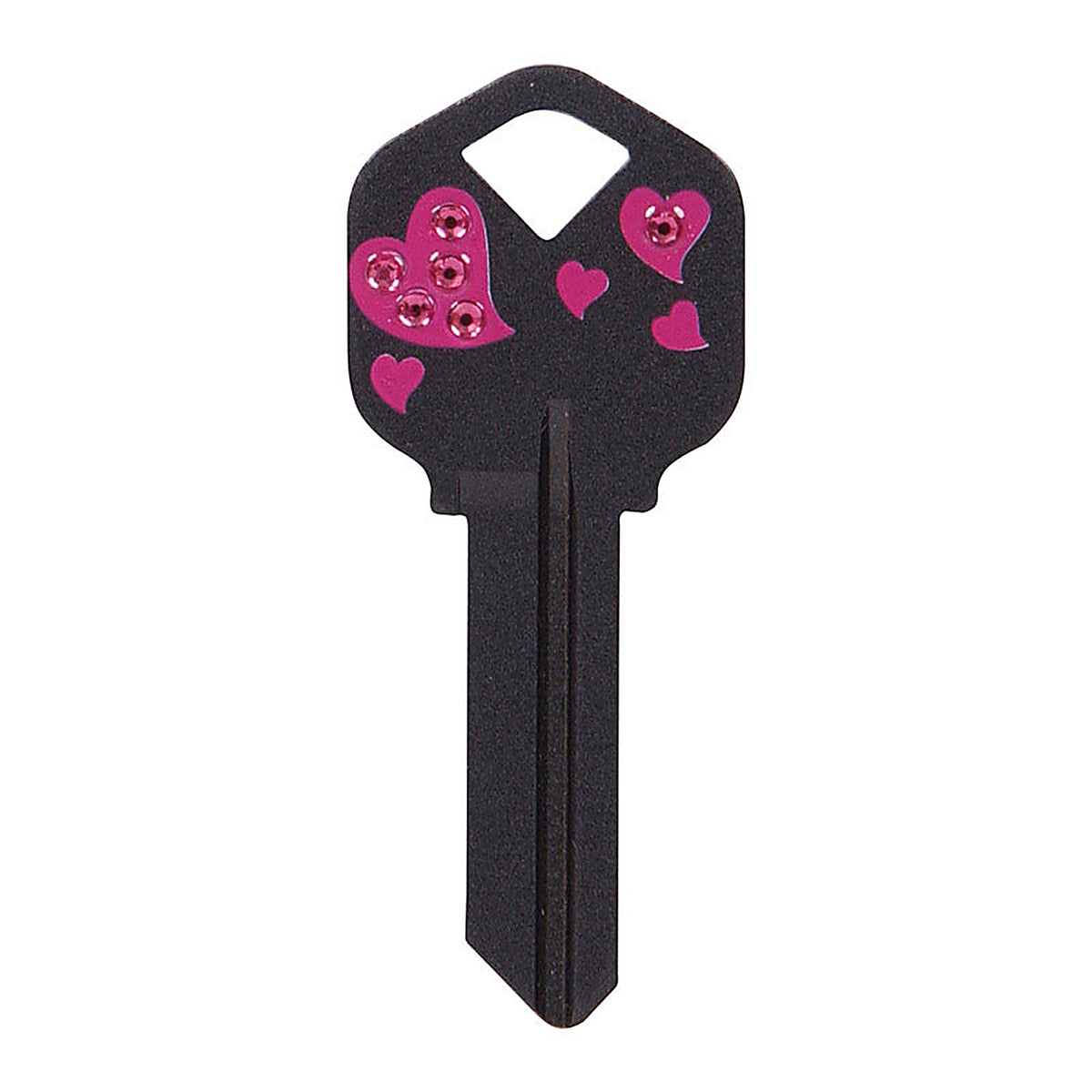 Hillman 87039 DIVA Hearts House/Office Universal Key Blank Single sided