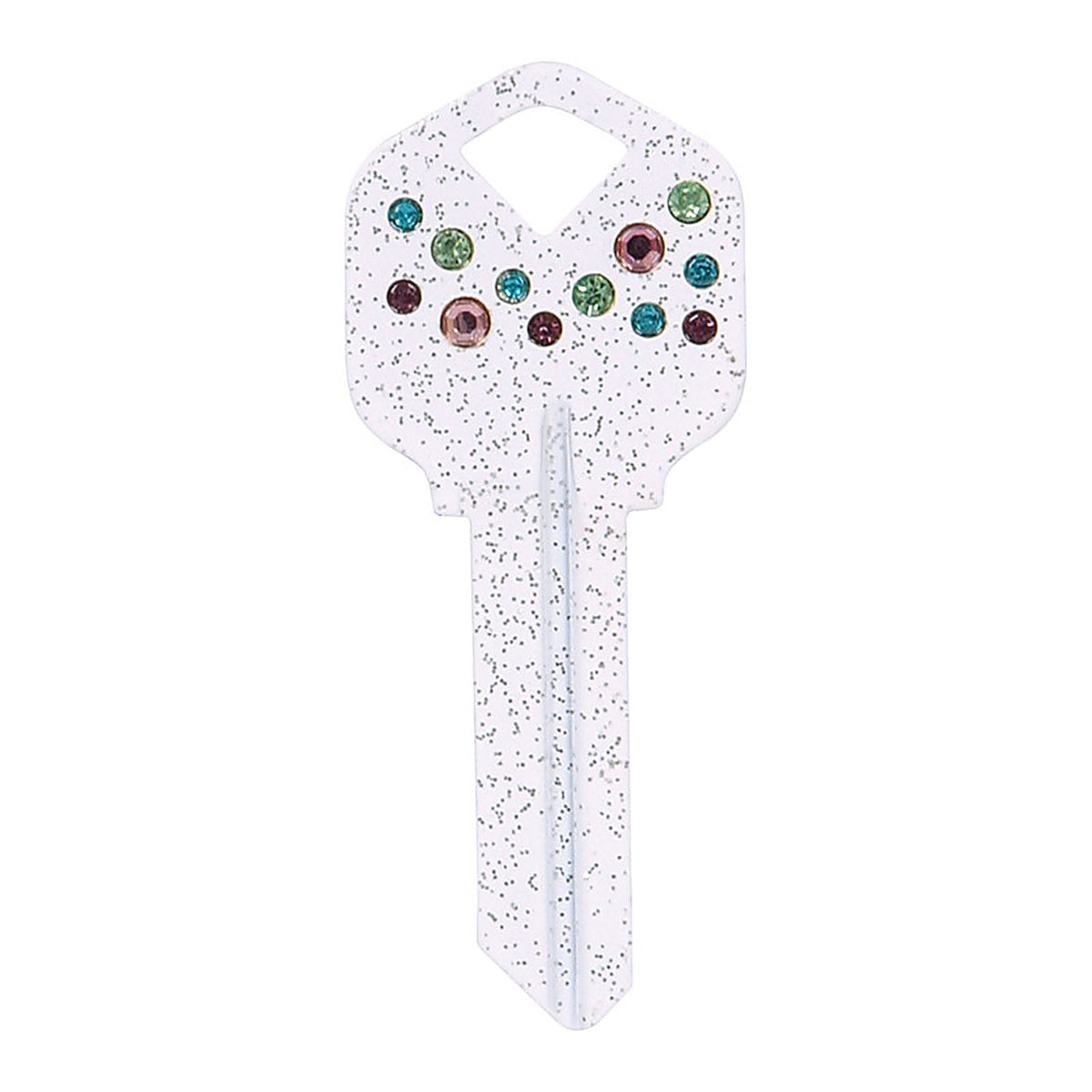 Hillman 87035 DIVA Confetti House/Office Universal Key Blank Single sided