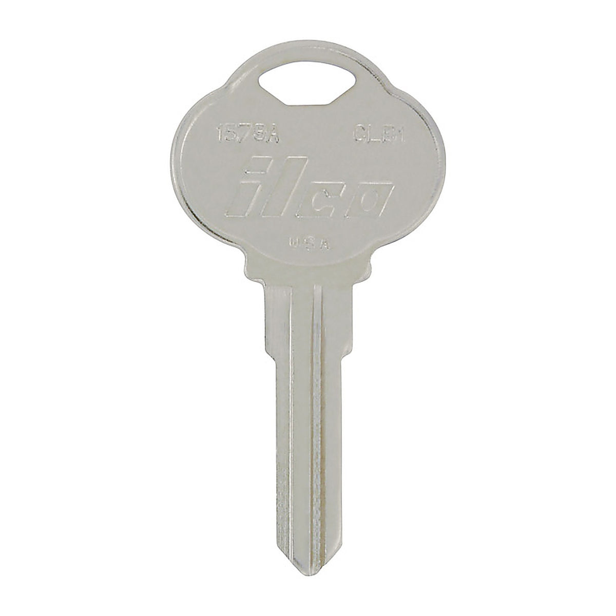 Hillman 441870 KeyKrafter Automotive Key Blank 187 CLB1 Double sided For Club Steering Wheel