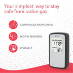 Airthings - 223 - Corentium Home Digital Radon Detector 1 Pack