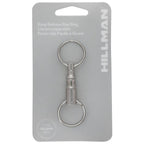 Hillman 701278 Metal Silver Valet Key Chain