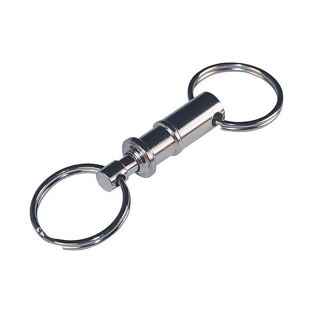 Hillman 701278 Metal Silver Valet Key Chain