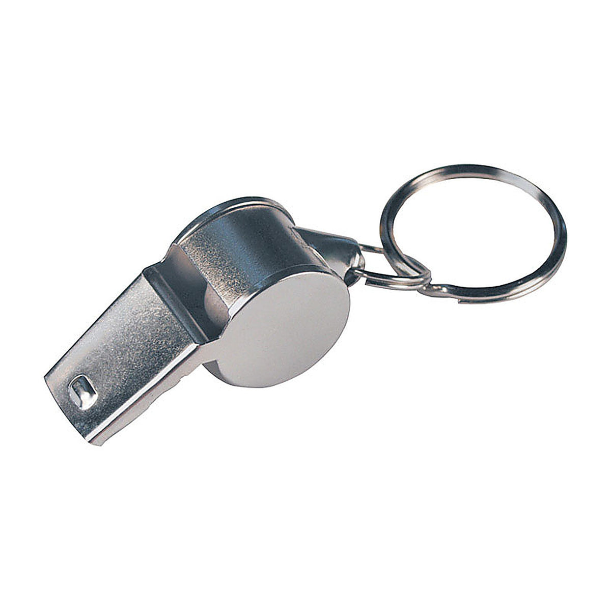 Hillman 701316 Metal/Plastic Silver Whistle Key Chain