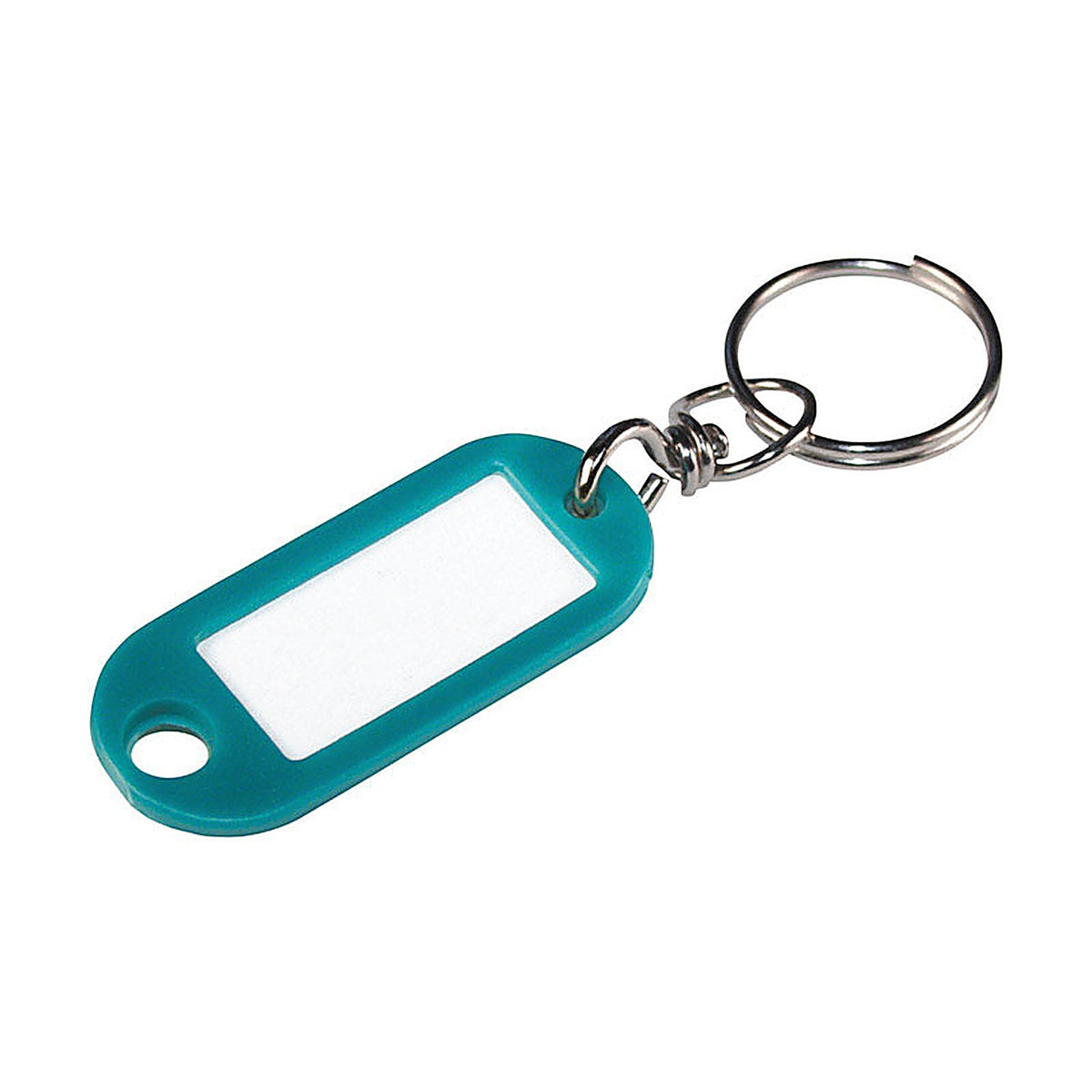 Hillman 701323 Metal/Plastic Assorted Labeling/ID Key Ring