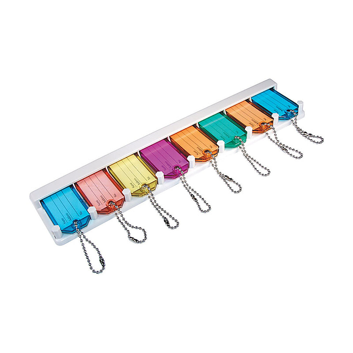 Hillman 710930 Metal/Plastic Assorted Labeling/ID Key Holder