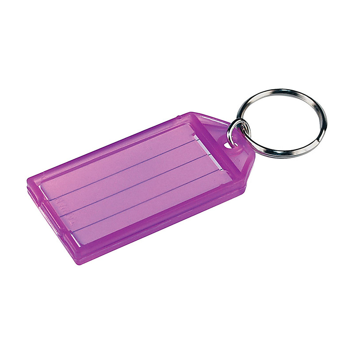 Hillman 711068 Metal/Plastic Assorted Labeling/ID Key Ring