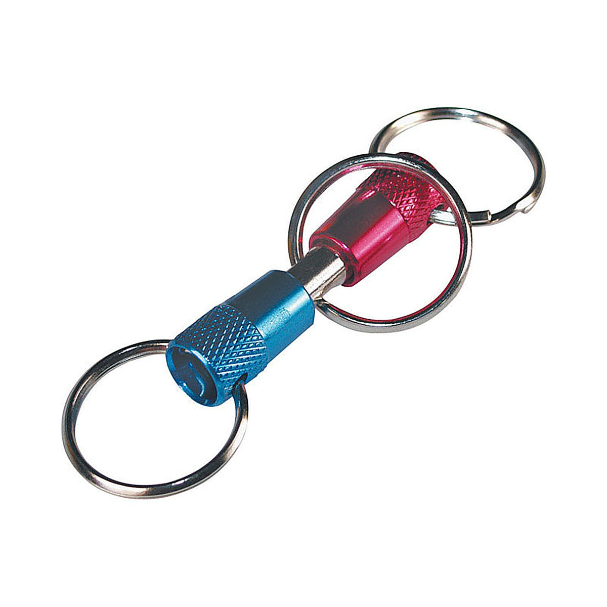 Hillman 711077 Metal Blue/Pink Valet Key Chain