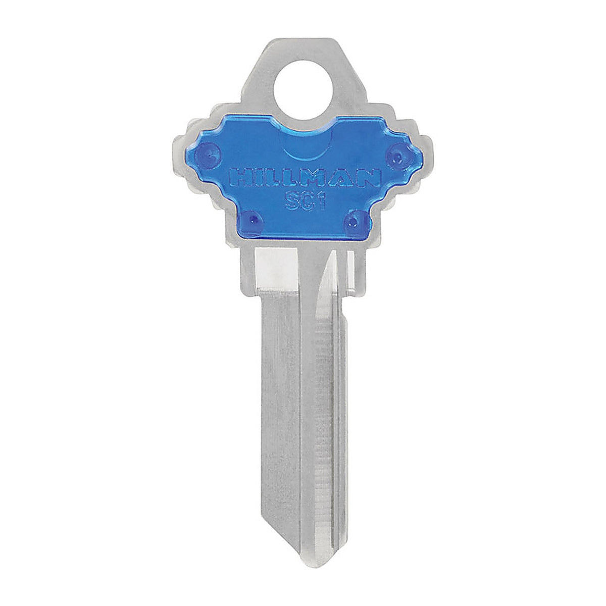 Hillman 86237 ColorPlus House/Office Key Blank Single sided