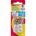 Hillman - 533868 - Ook Zinc Silver Large Ring Hanger 2 Pack