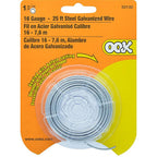 Hillman - 534642 - Ook 25 Ft. L Galvanized Steel 16 Ga. Wire