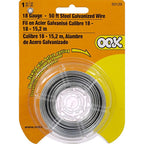 Hillman - 534640 - Ook 50 Ft. L Galvanized Steel 18 Ga. Wire
