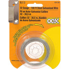 Hillman - 534660 - Ook 100 Ft. L Galvanized Steel 32 Ga. Wire