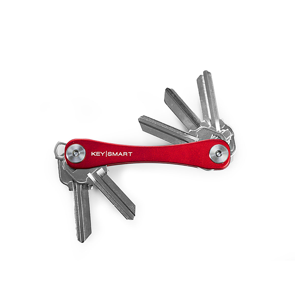 Keysmart - KS019-RED - Aluminum Red Key Holder