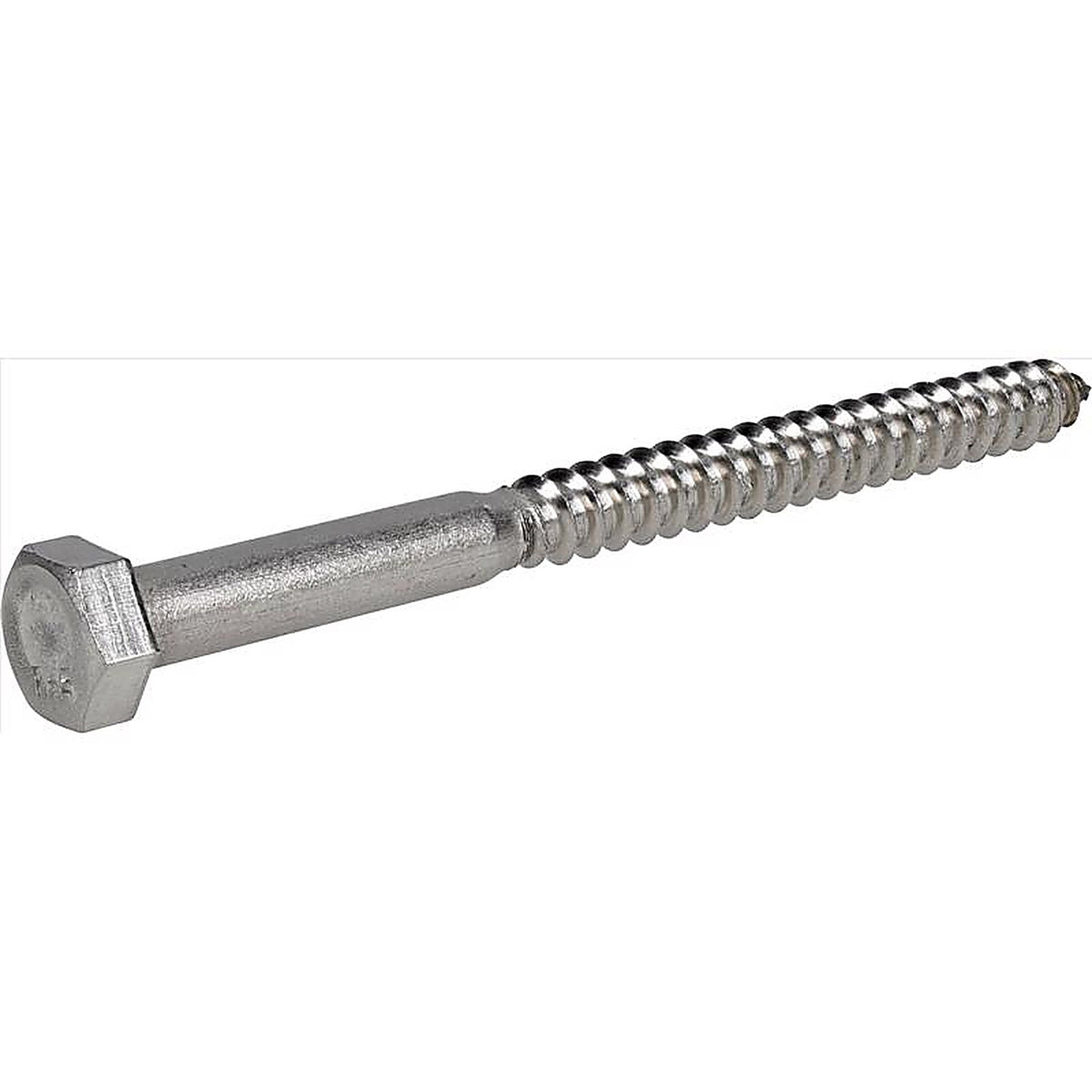 Hillman - 0832046 - 5/16 In. X 4 In. L HEX Stainless Steel Lag Screw 25 Pack