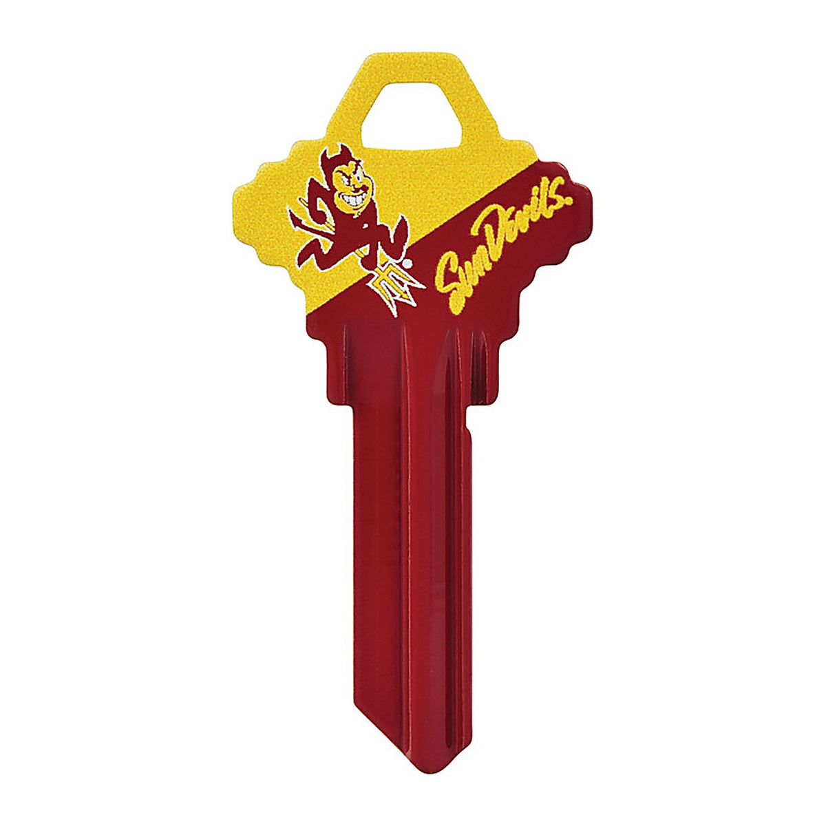 Hillman 89965 Arizona State Sun Devils Painted Key House/Office Universal Key Blank Single sided
