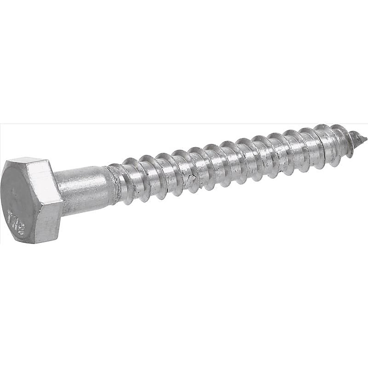 Hillman - 0832066 - 3/8 In. X 2 In. L HEX Stainless Steel Lag Screw 25 Pack