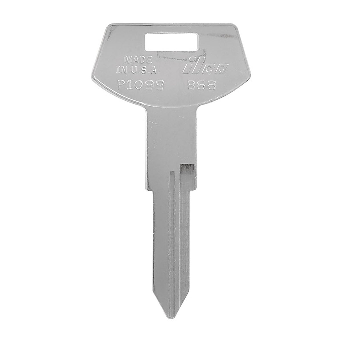 Hillman 83394 Automotive Key Blank B68 Double sided For GM